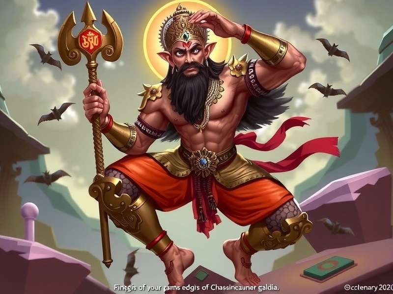 Hanuman Chalisa Guardian Game Art