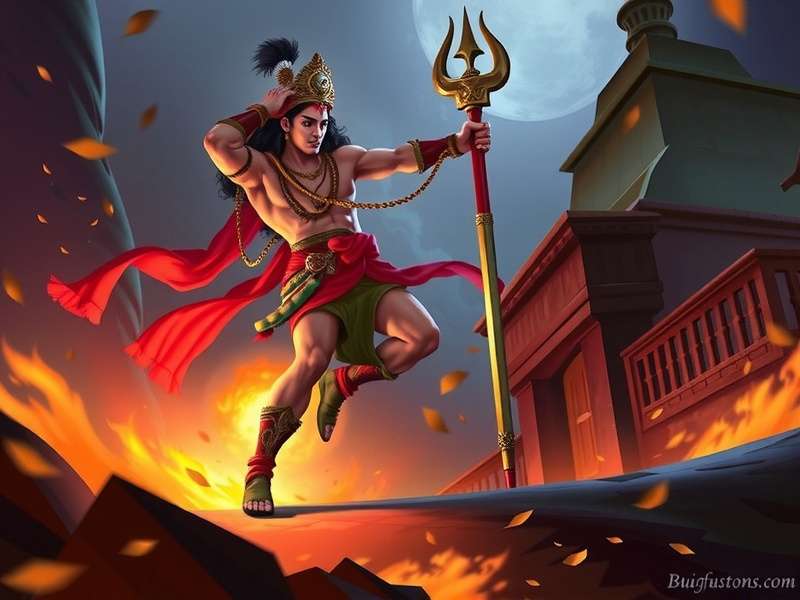 Hanuman Chalisa Guardian Combat